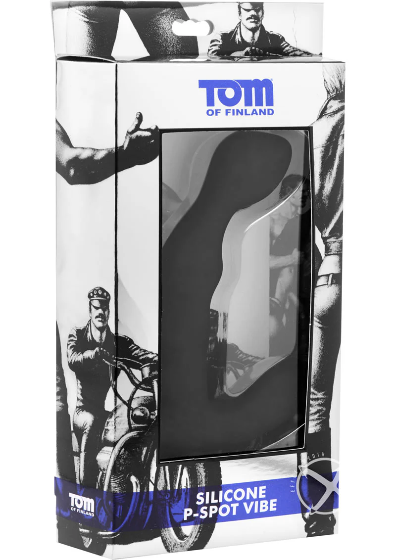 Tom of Finland Silicone Massager P-Spot Vibe - Image 4