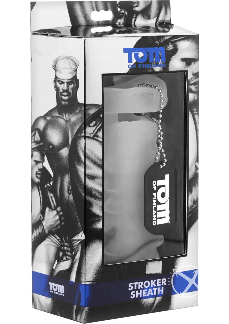 Tom of Finland Stroker Sheath Premium Silicone Masturbation Sleeve - Image 3