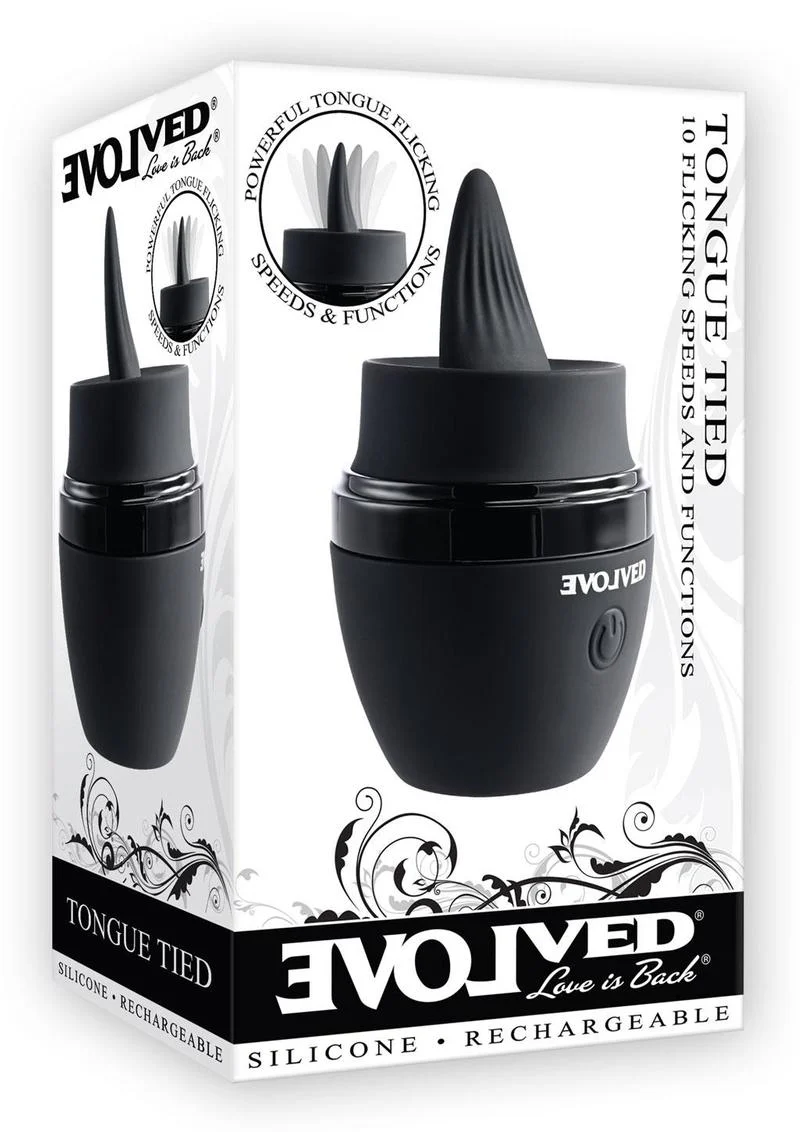 Tongue Tied Rechargeable Silicone Clitoral Stimulator - Image 4