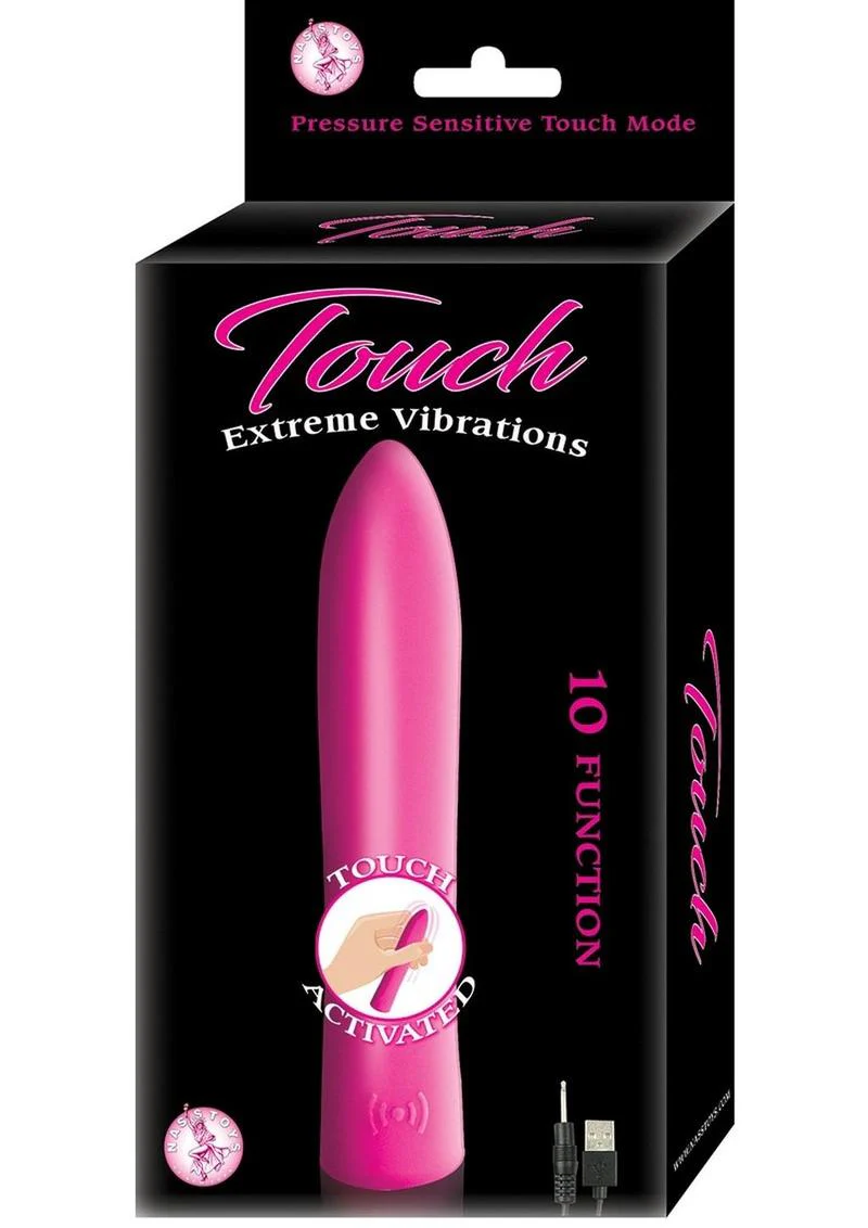 Touch Extreme Vibrations Rechargeable Silicone Vibrator 10 Functions - Image 2