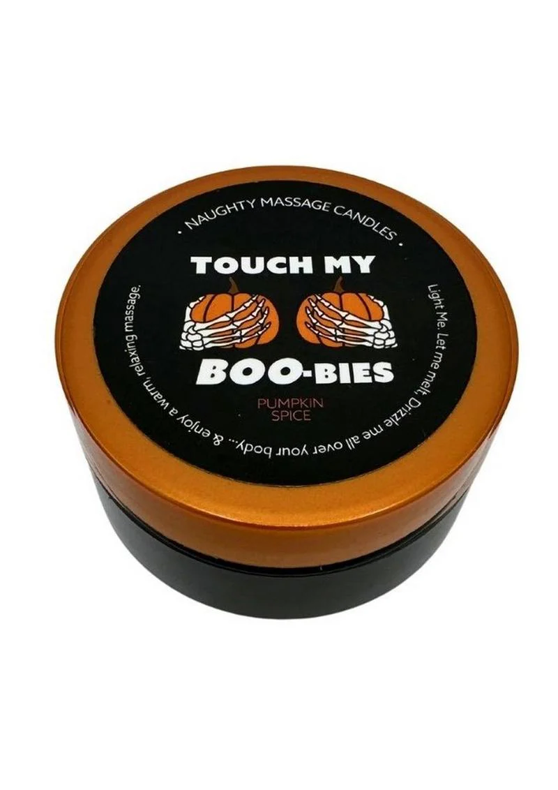 Touch My Boo bies Pumpkin Spice Naughty Massage Candle - Image 2