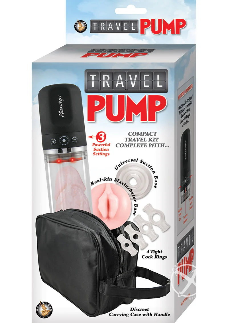 Travel Pump Compact Portable and Powerful Suction Penis Pump Kit - Image 2