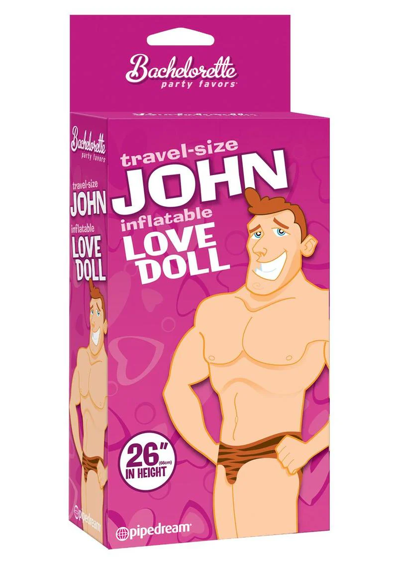 Travel Size John Inflatable Love Blow Up Doll - Image 2