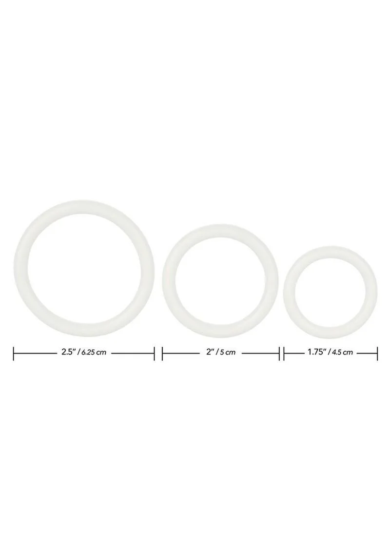 Tri Rings Multi Color Cock Ring Set - Image 15