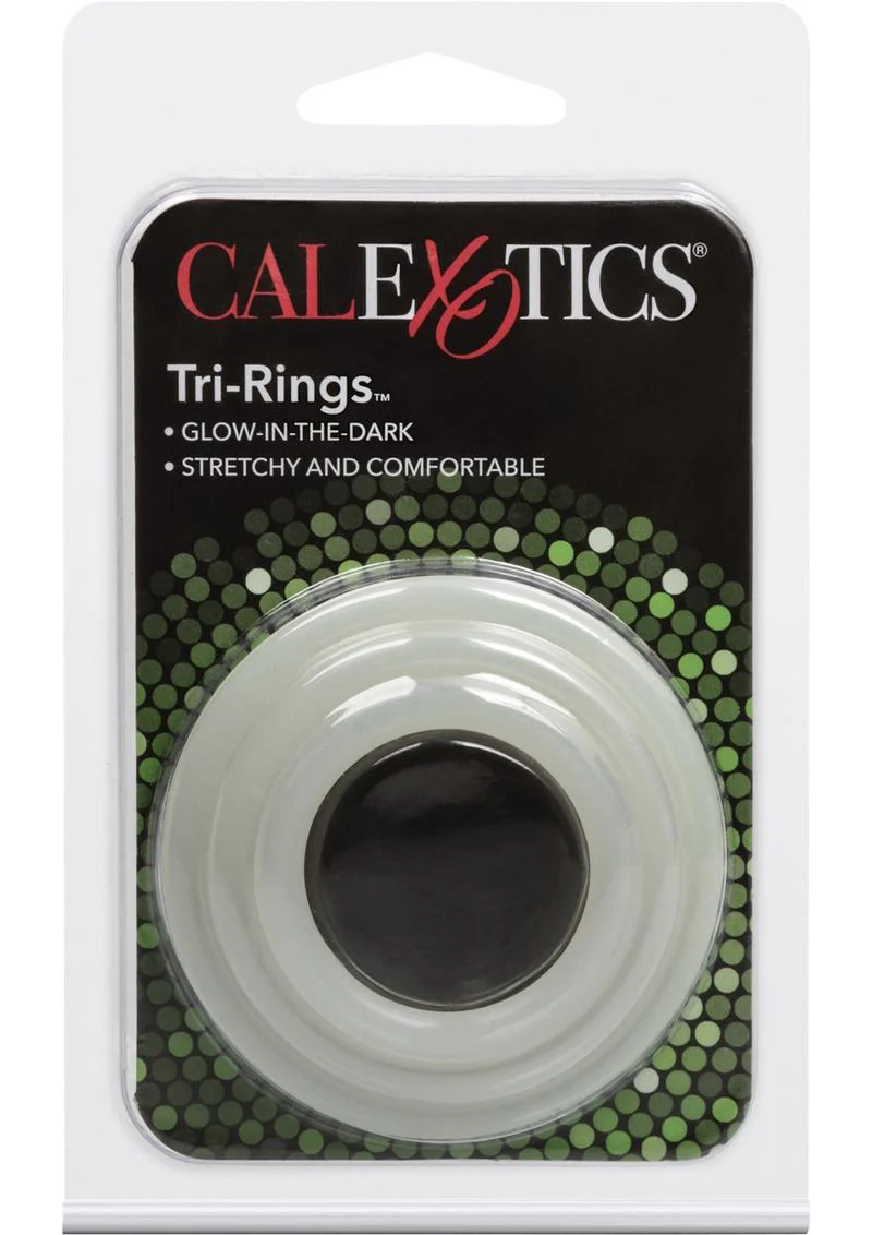 Tri Rings Multi Color Cock Ring Set - Image 19