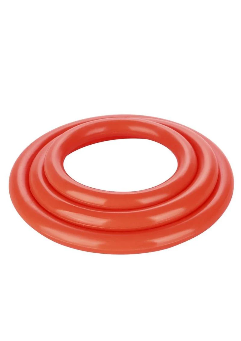 Tri Rings Multi Color Cock Ring Set - Image 8
