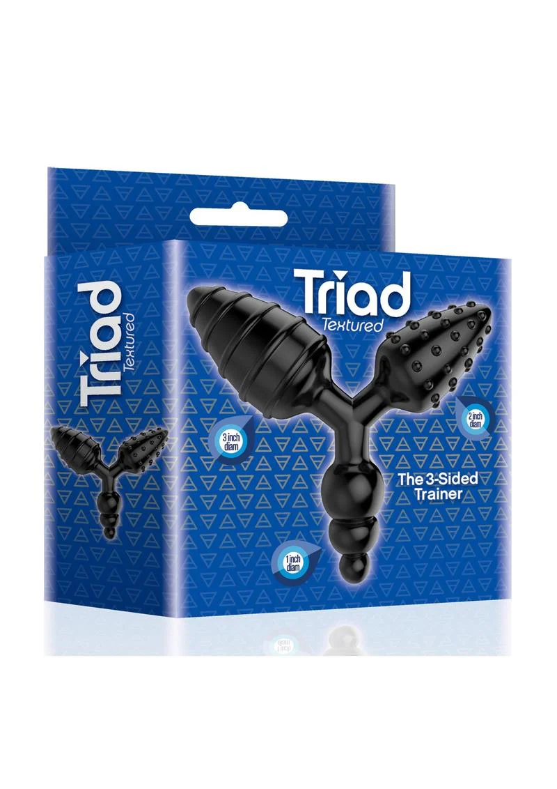 Triad Textured 3 Way Butt Plug Trainer - Image 2