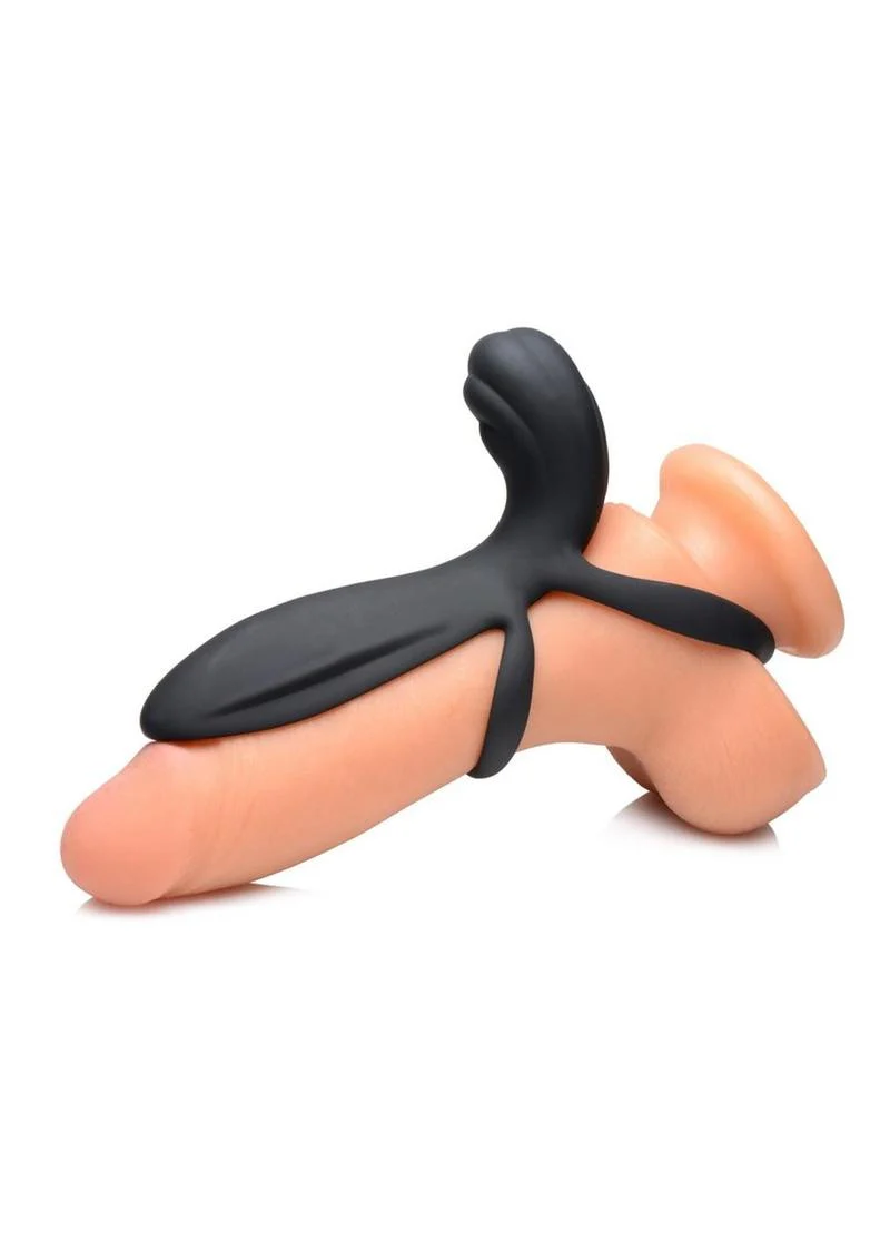 Trinity Men 10X Vibrating Girth Enhancer with Dual Motor Stimulation - Image 3