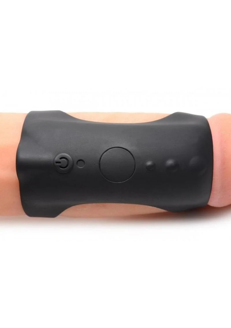 Trinity Vibes 28X G-Shaft Rechargeable Silicone Ring with Remote Control - Image 2