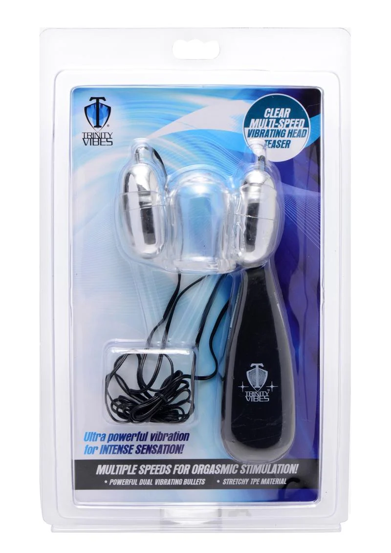 Trinity Vibes Men’s Vibrating Head Teaser with Wired Remote Control - Image 4