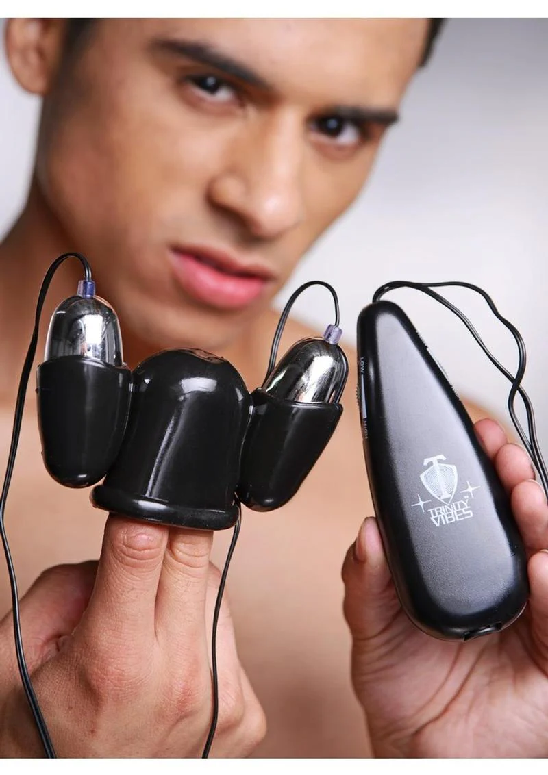 Trinity Vibes Multi-Speed Vibrating Penis Head Teaser with Remote - Image 3