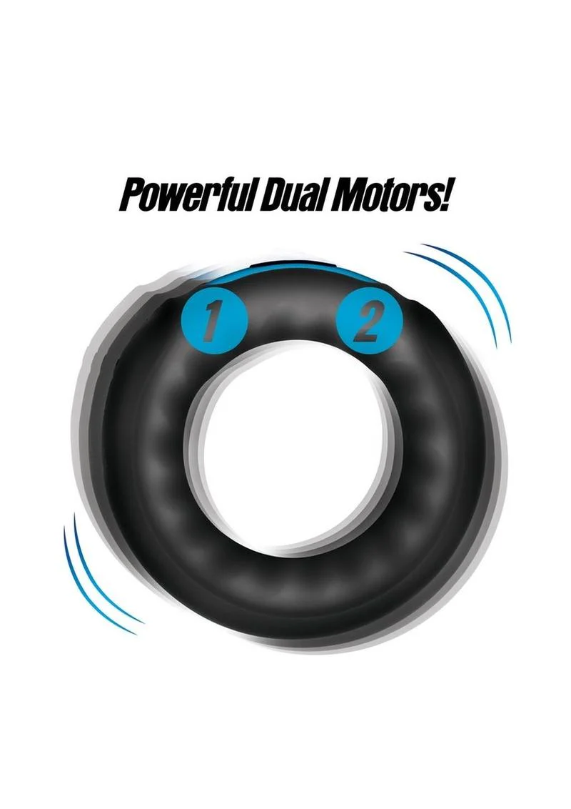 Trinity Vibes Power Performance 7X Rechargeable Cock Ring with Remote - Image 3