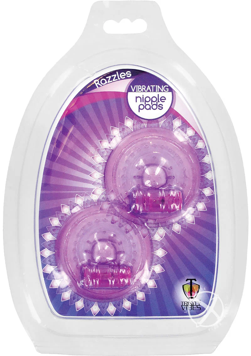 Trinity Vibes Razzles Vibrating Nipple Pads - Image 2