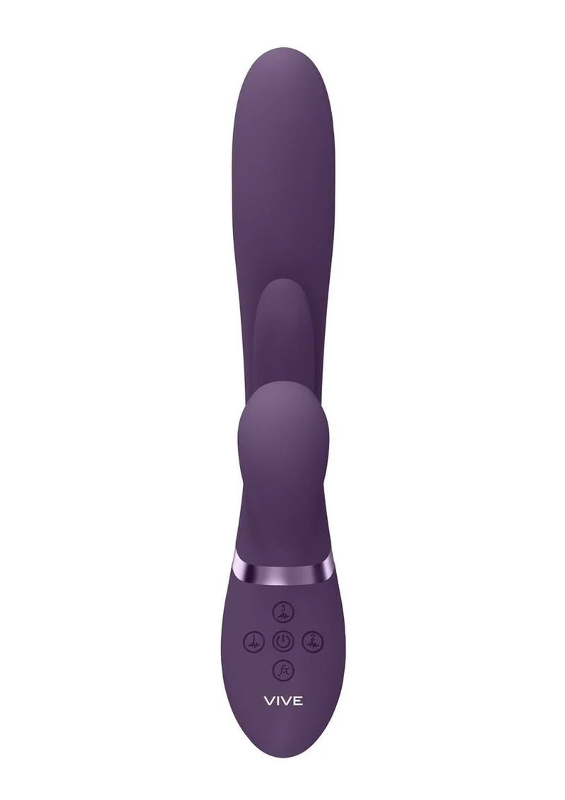 Triple Motor Thrusting G-Spot With Flapper and Air Wave Stimulation Vibrator - Image 3