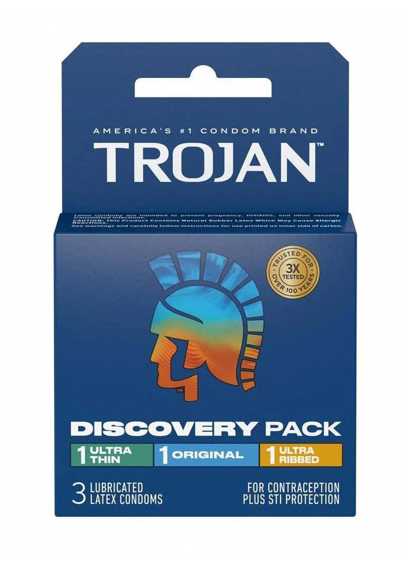 Trojan Discovery Pack Assorted Condoms - Image 2