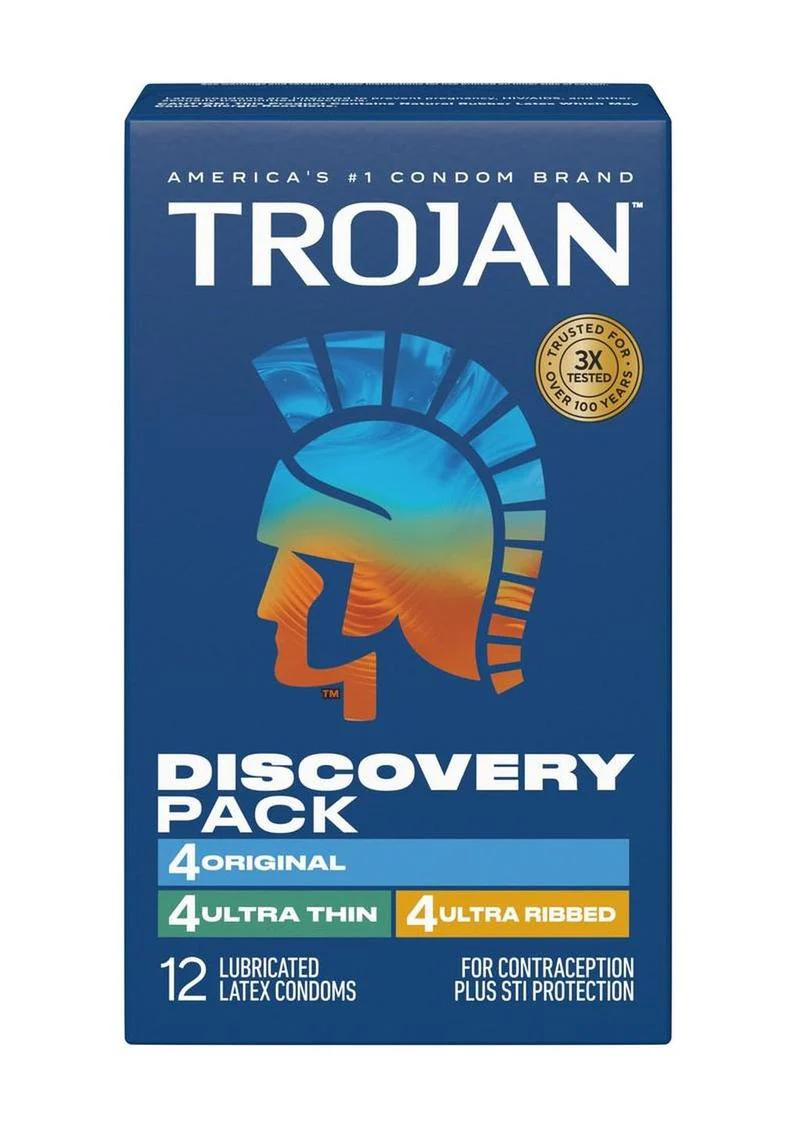 Trojan Discovery Pack Assorted Condoms - Image 4