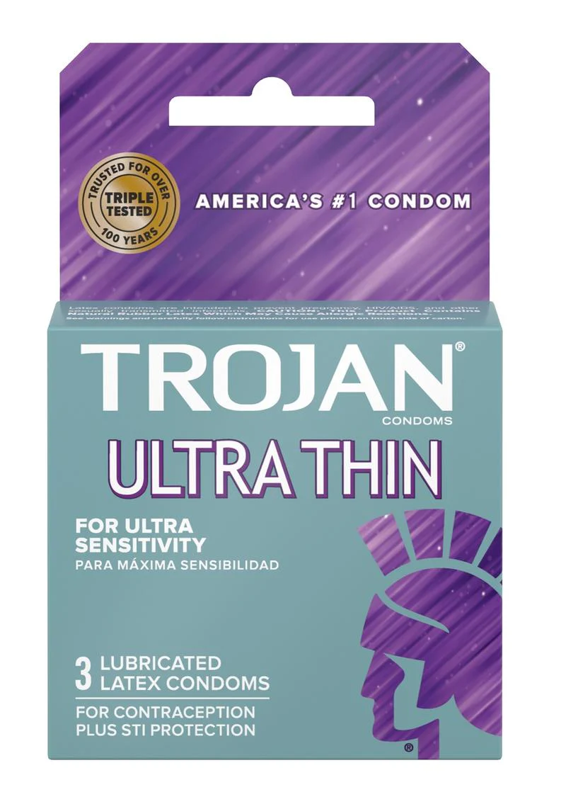 Trojan Ultra Thin Condoms for Ultra Sensitivity - Image 2