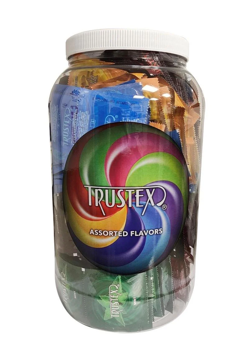 Trustex Assorted Flavored Lubricated Condoms - Image 2