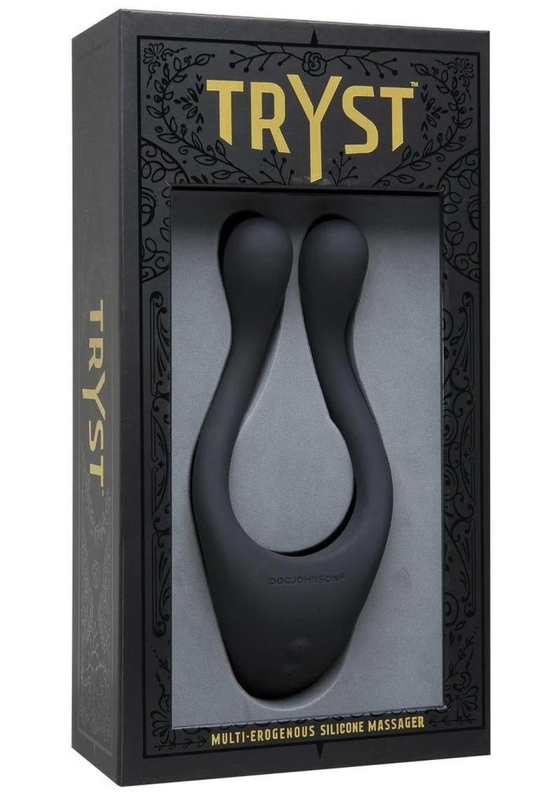 Tryst Rechargeable Multi Erogenous Zone Silicone Massager Stim Vibrator - Image 7