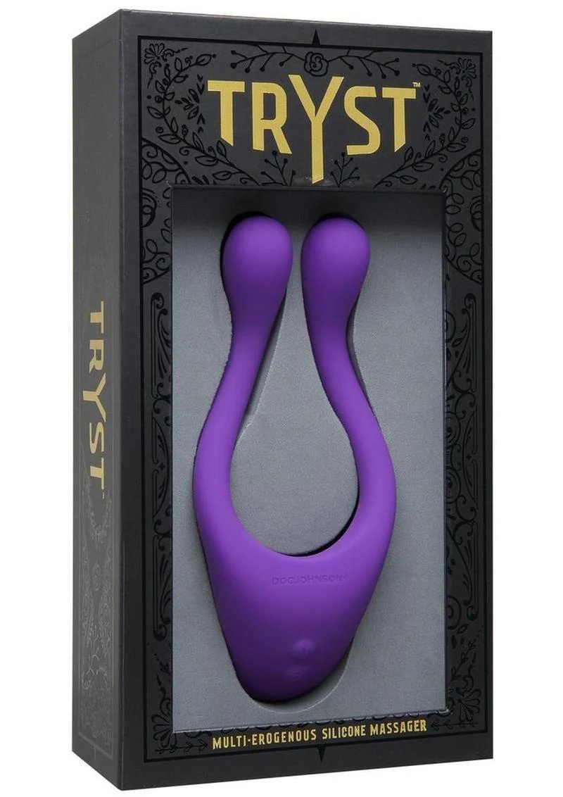 Tryst Rechargeable Multi Erogenous Zone Silicone Massager Stim Vibrator - Image 8