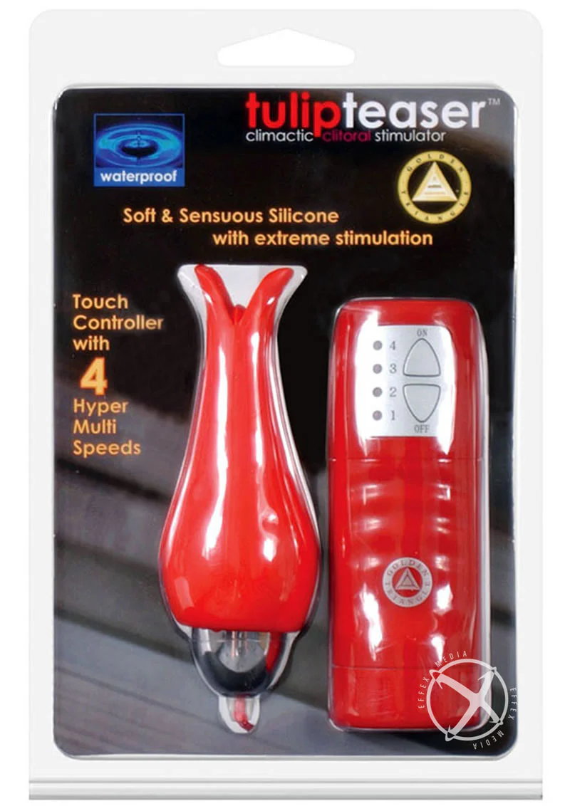 TulipTeaser Climactic Clitoral Stimulator with Wired Remote Control - Image 2