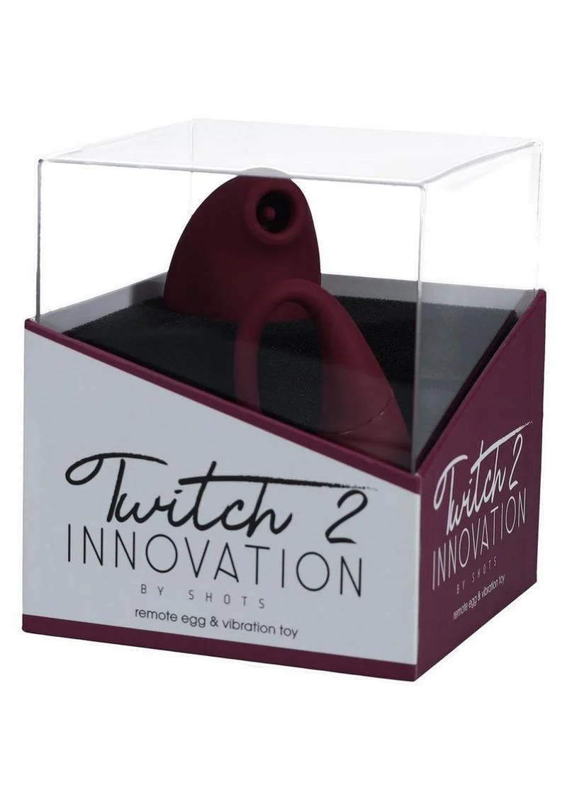 Twitch 2 Silicone Rechargeable Innovation Remote Egg Vibrators - Image 5
