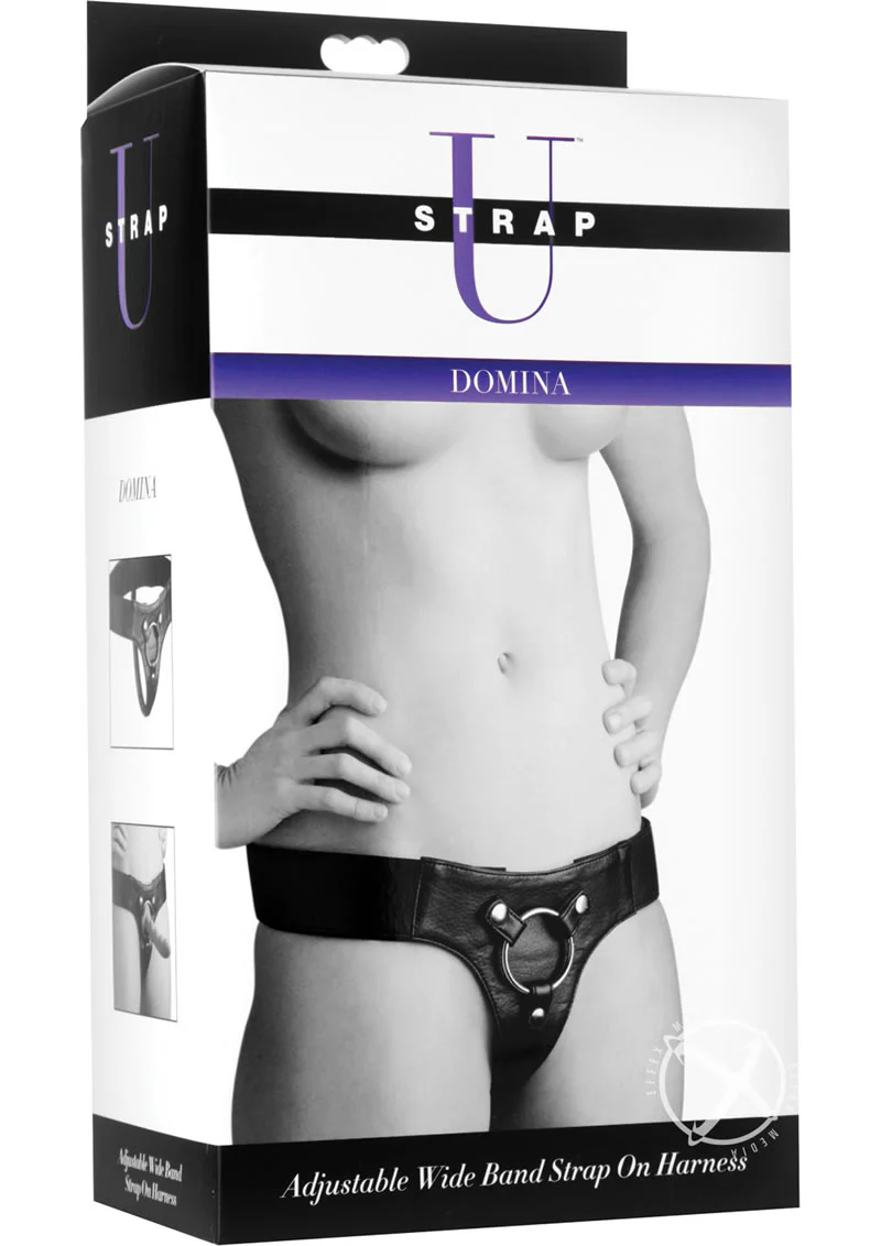 U Strap Domina Adjustable Wide Band Strap-On Harness - Image 3