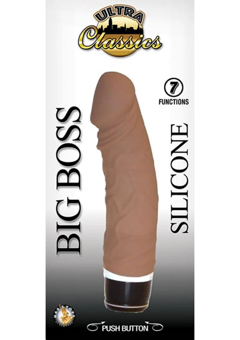 Ultra Classics Big Boss Silicone Dildo With Vibration Modes - Image 2
