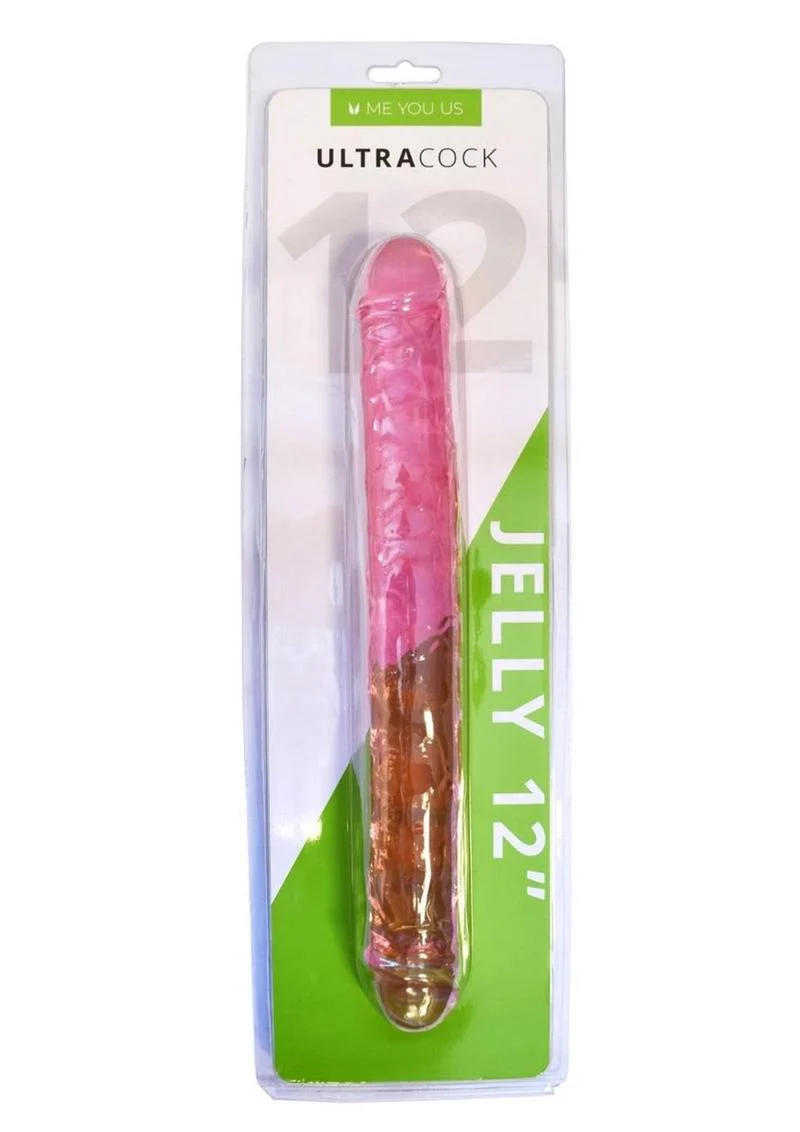 Ultra Cock Jelly Double Ended Dildo - Image 5