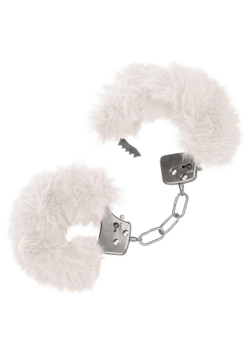 Ultra Fluffy Furry Cuffs Metal Handcuffs with Luxurious Faux Fur - Image 10