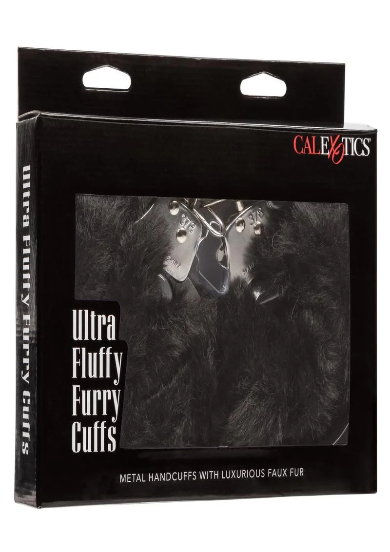 Ultra Fluffy Furry Cuffs Metal Handcuffs with Luxurious Faux Fur - Image 13