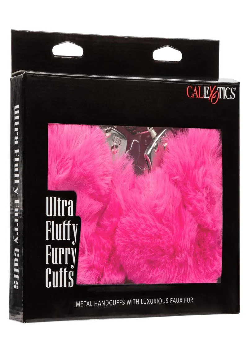 Ultra Fluffy Furry Cuffs Metal Handcuffs with Luxurious Faux Fur - Image 14