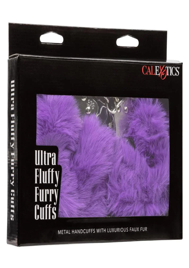 Ultra Fluffy Furry Cuffs Metal Handcuffs with Luxurious Faux Fur - Image 15