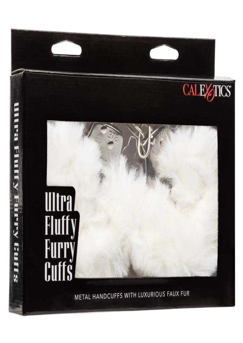 Ultra Fluffy Furry Cuffs Metal Handcuffs with Luxurious Faux Fur - Image 16