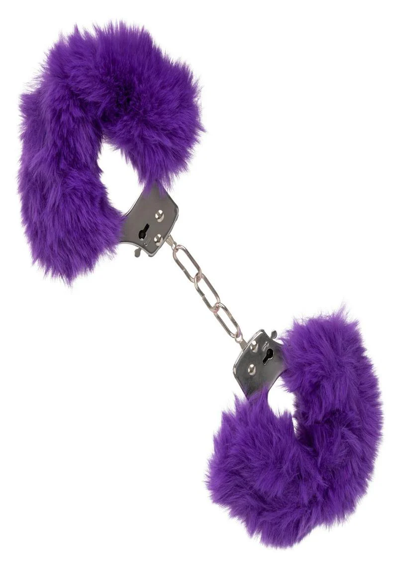 Ultra Fluffy Furry Cuffs Metal Handcuffs with Luxurious Faux Fur - Image 8