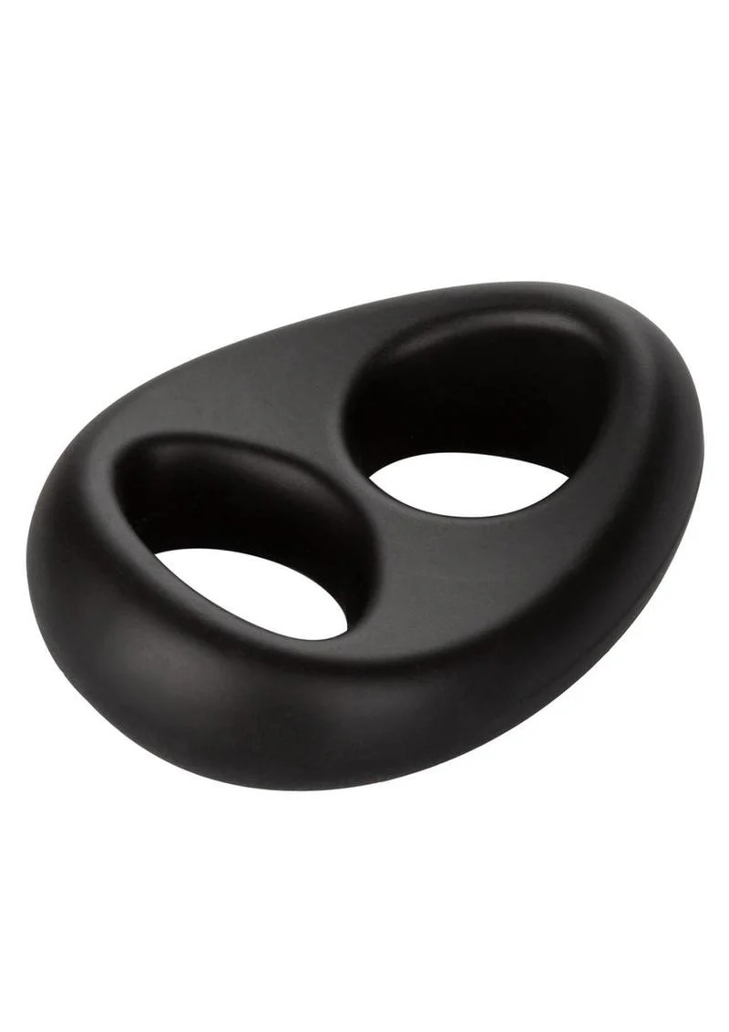 Ultra-Soft Dual Ring Silicone Cock Ring - Image 2