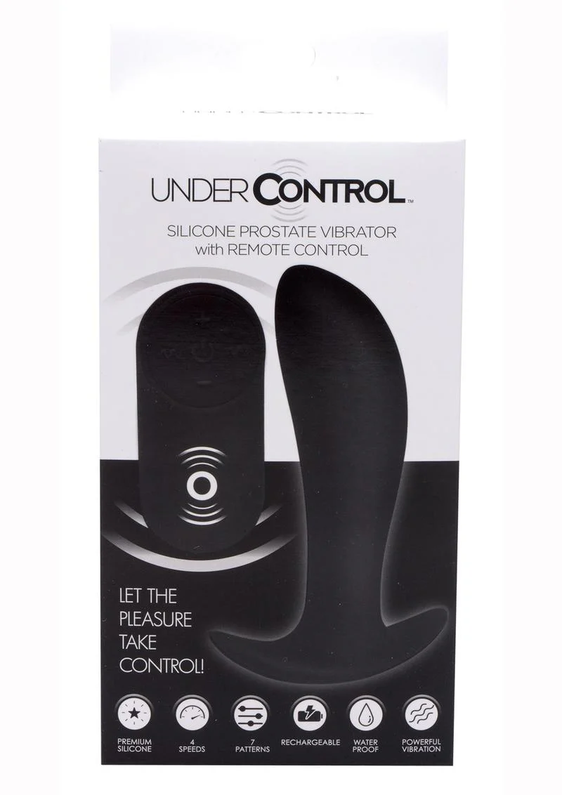 Under Control Rechargeable Prostate Vibrator with Remote Control - Image 4