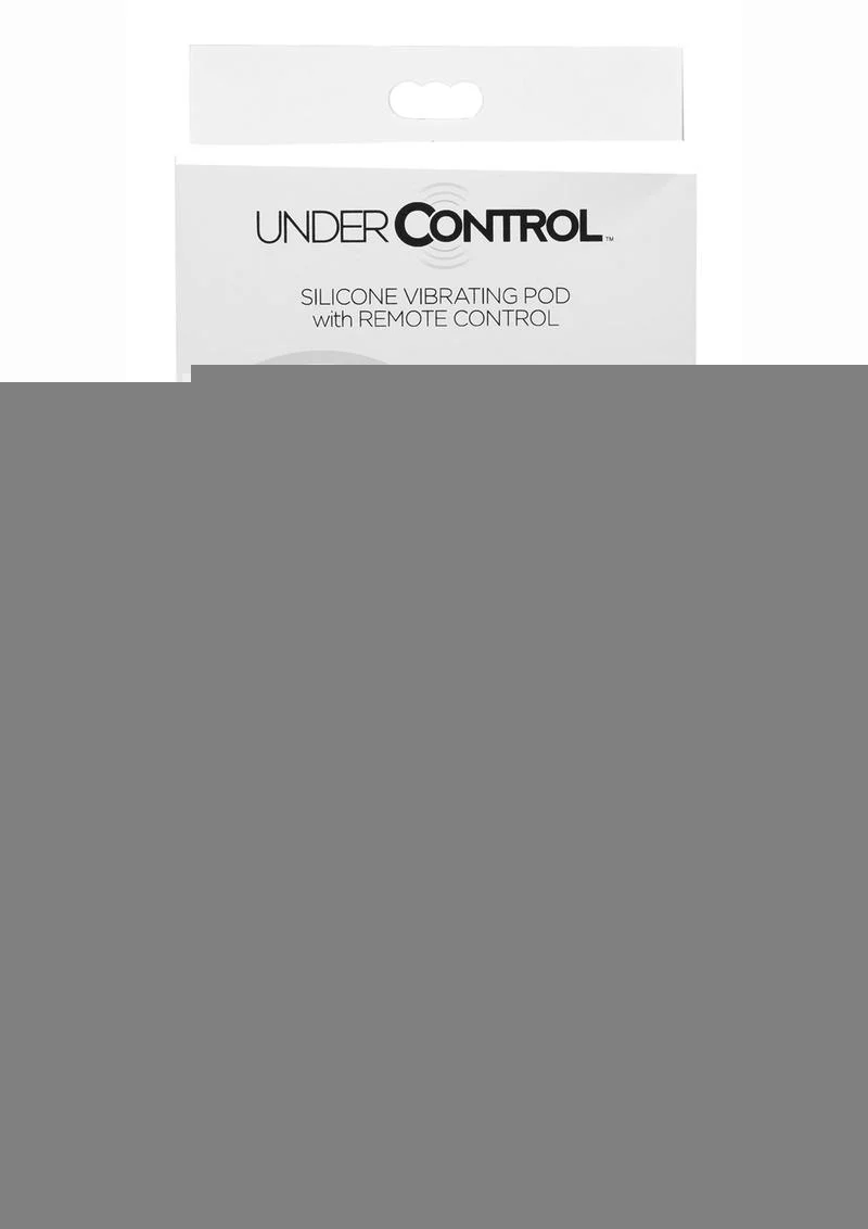 Under Control Rechargeable Silicone Vibrator - Image 4
