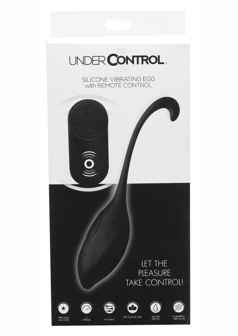 Under Control Rechargeable Vibrating Egg with Remote Control - Image 4