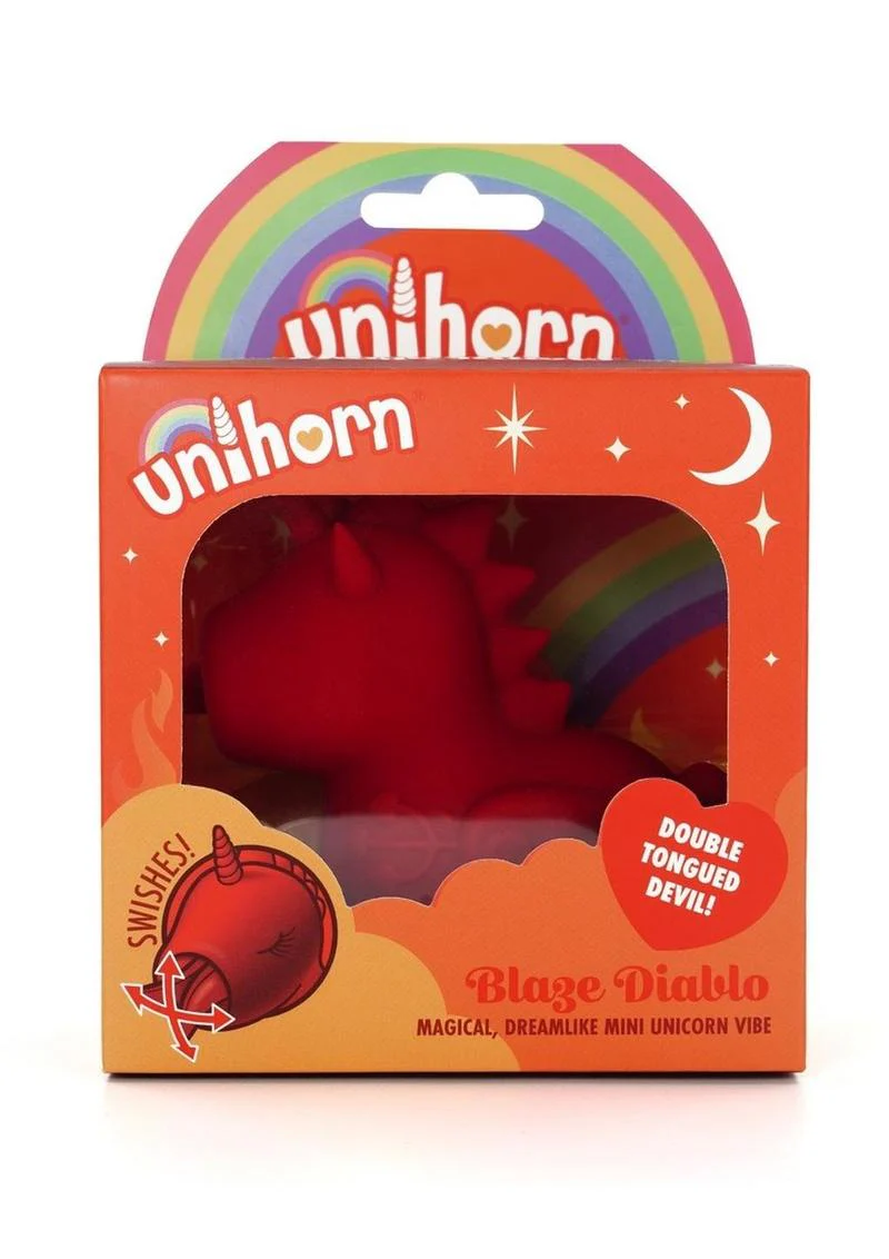 Unihorn Blaze Diablo The Forked Tongue Mini Vibrator - Image 4