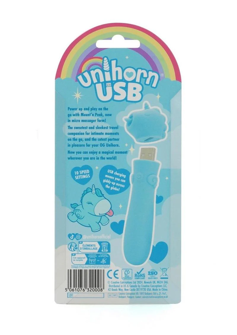 Unihorn Mount'n Peak USB Rechargeable Bullet Vibrator - Image 3