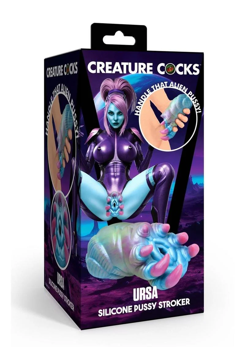 Ursa Silicone Pussy Stroker Multi-color Alien Toy For Pleasure - Image 3