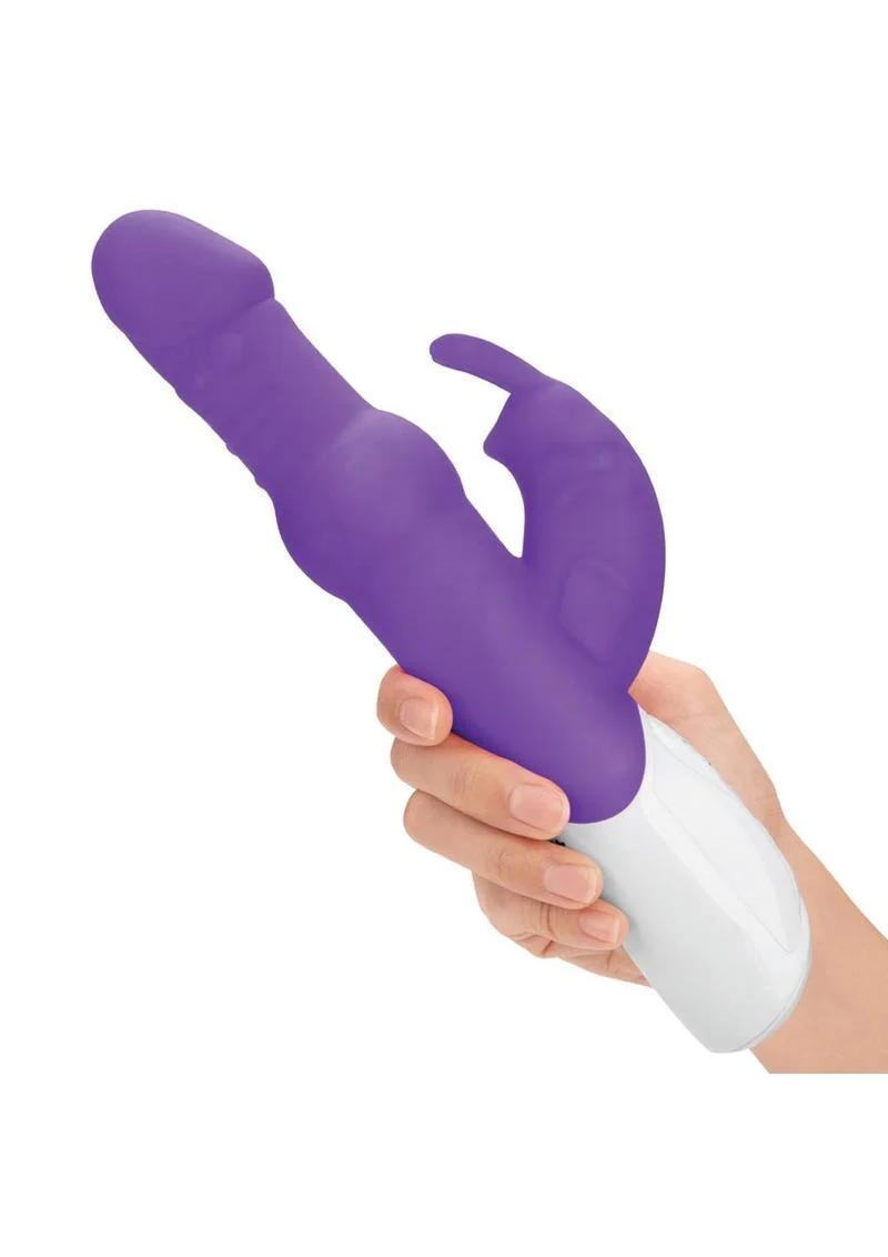 USB Rechargeable Rabbit Essentials Beads Vibrator - Image 2