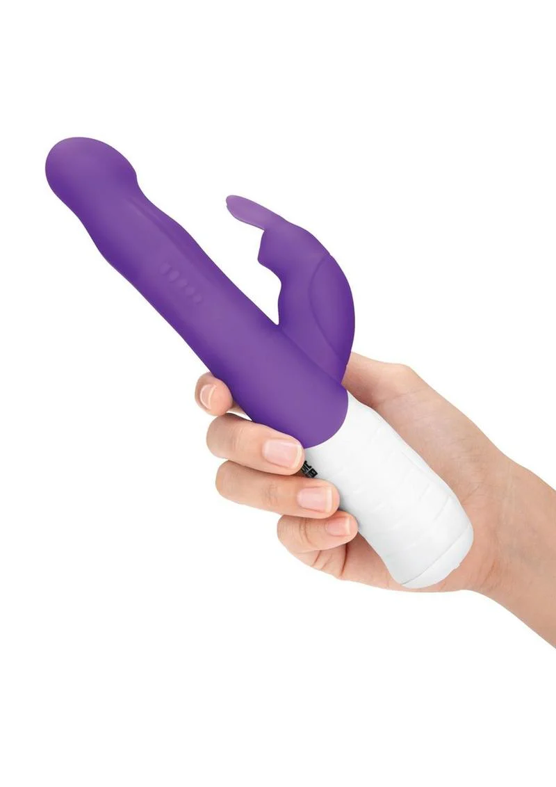 USB Rechargeable Rabbit Essentials Slim Shaft Vibrator - Image 2