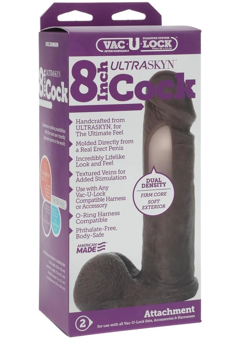 Vac-U-Lock 6-Inch ULTRASKYN Dildo Attachment - Image 15