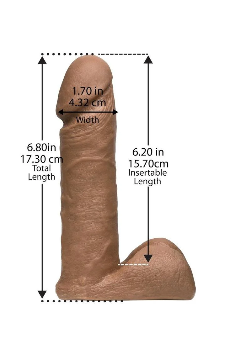 Vac-U-Lock 6-Inch ULTRASKYN Dildo Attachment - Image 2