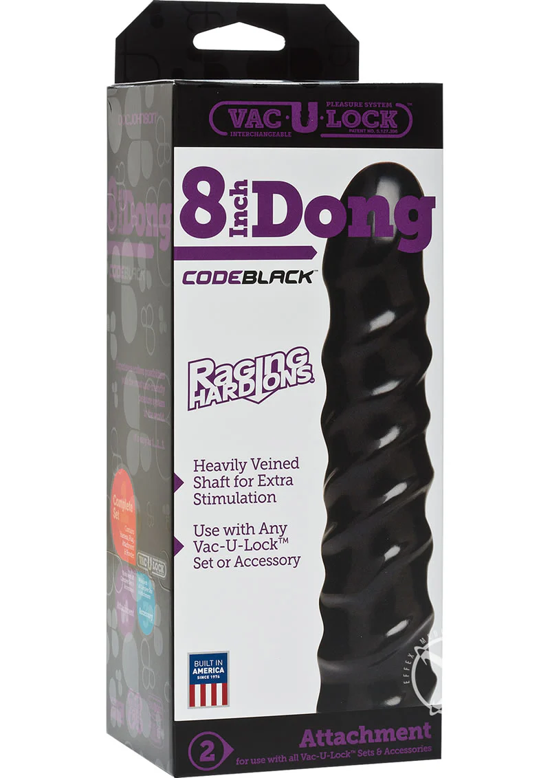 Vac-U-Lock CodeBlack Raging Hardons Dildo - Image 2