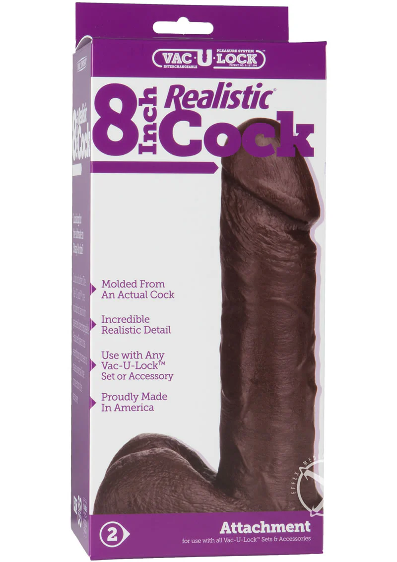 Vac-U-Lock Realistic Dildo - Image 17