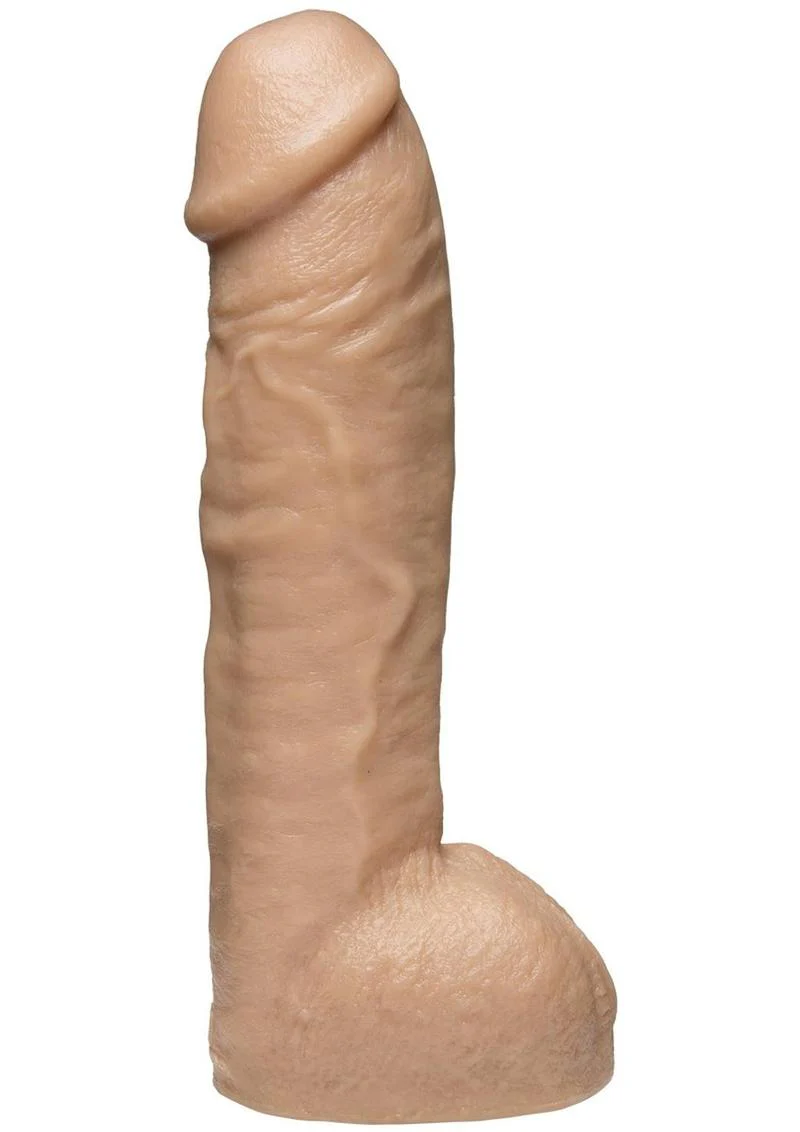 Vac-U-Lock Realistic Hung Dildo 12 Inch O-Ring Compatible - Image 4