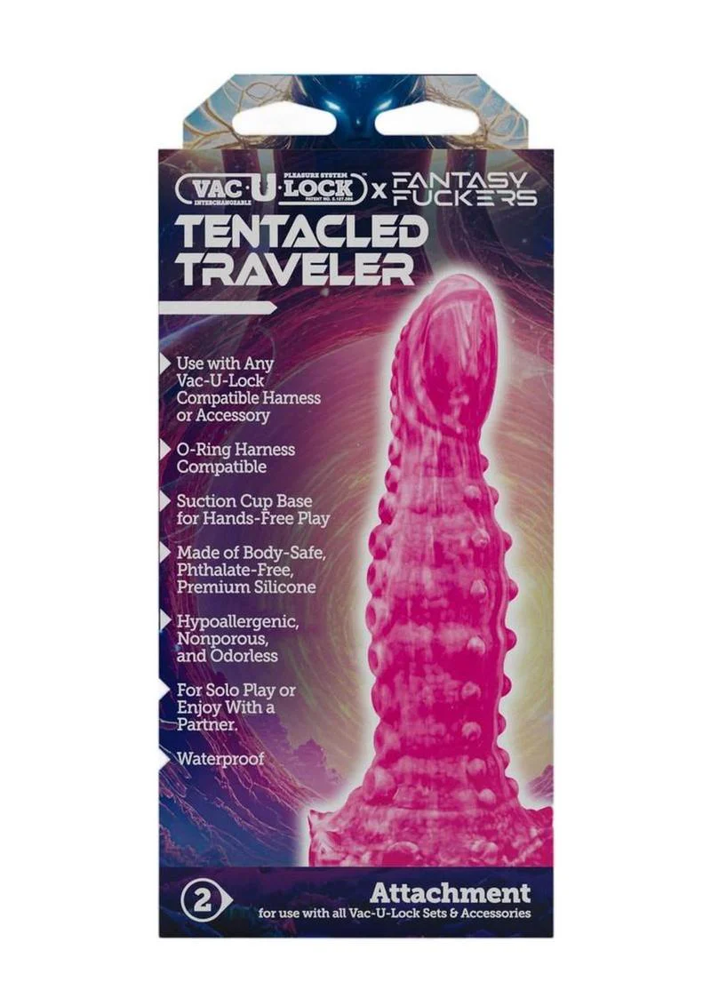 Vac-U-Lock Tentacle Traveler Silicone Dildo - Image 4